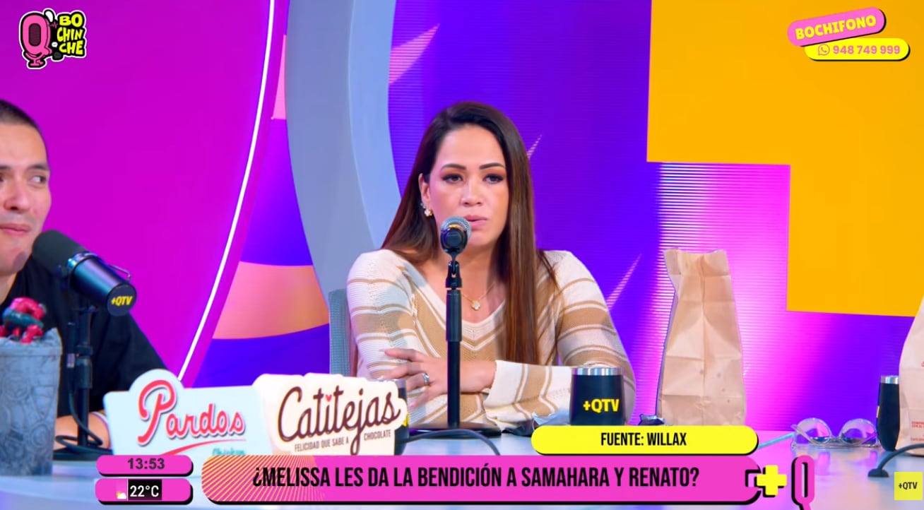 Melissa Klug en Q' Bochinche.