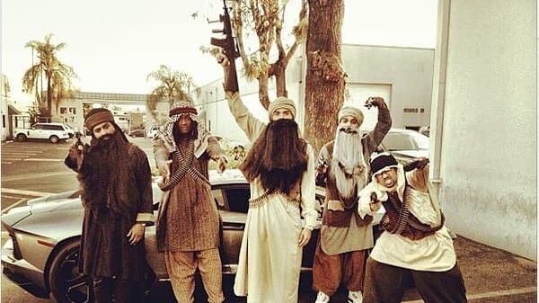 Chris Brown en Halloween (Foto: fandelosfamosxs/Instagram)