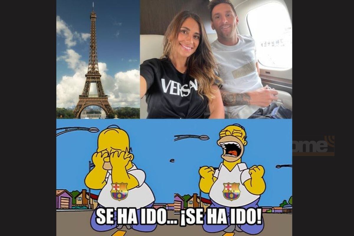 La llegada de Lionel Messi a París generó divertidos memes