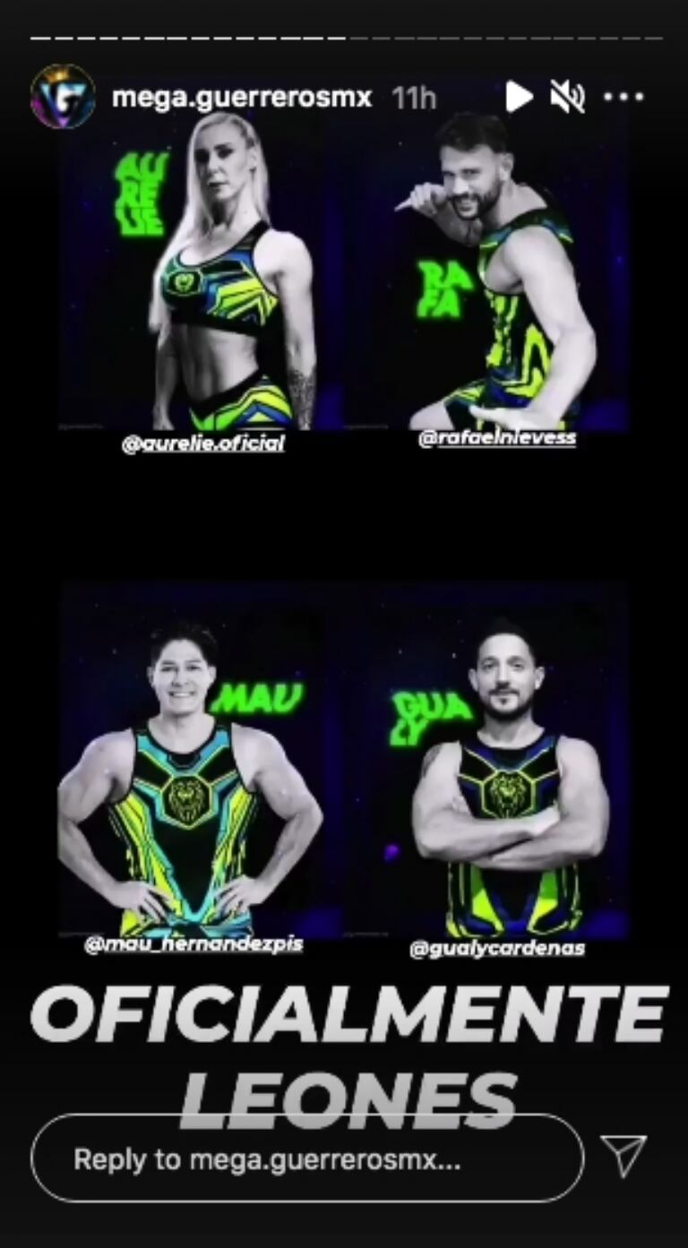 Equipo de los Leones. (Foto: Guerreros 2021/ Instagram)