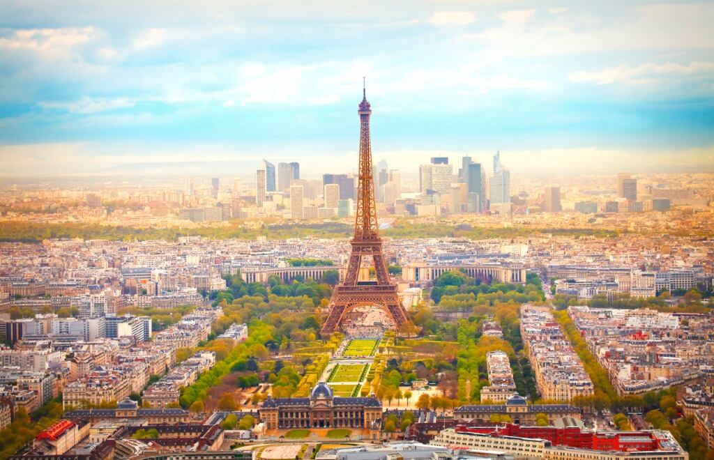 Ciudad de París, capital de Francia. Foto: ¡Stock.