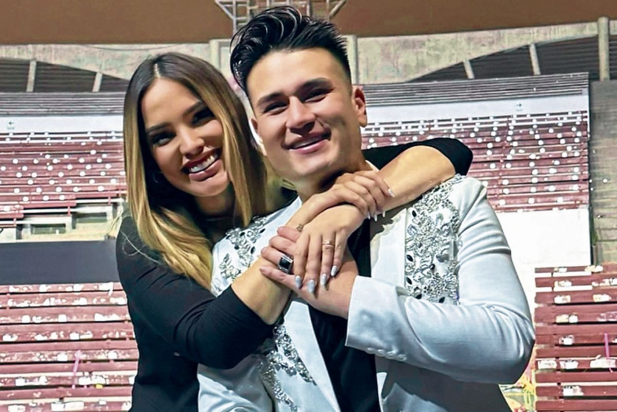 Cassandra Sánchez de la Madrid y Deyvis Orosco