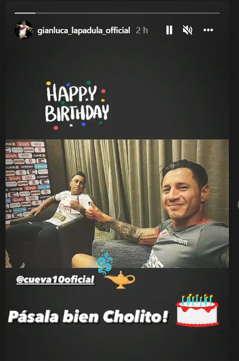 El ‘Bambino’ no se olvidó del cumpleaños de ‘Aladino’ y le envió un emotivo saludo a través de las redes sociales.