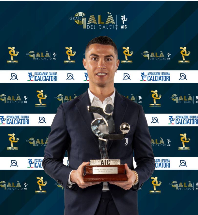 Cristiano Ronaldo, elegido el mejor jugador de la temporada pasada.