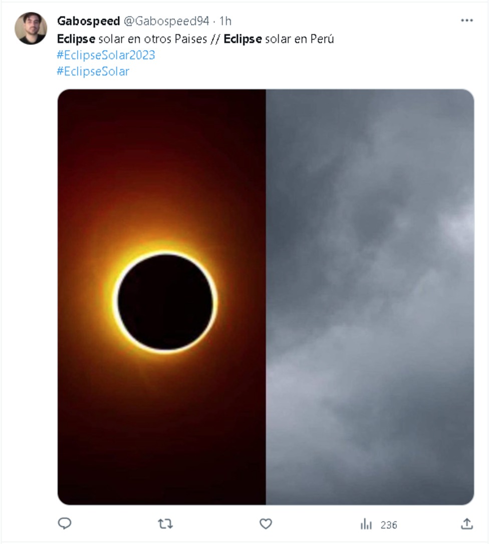 Mira esta divertida selección con los mejores memes del eclipse solar.