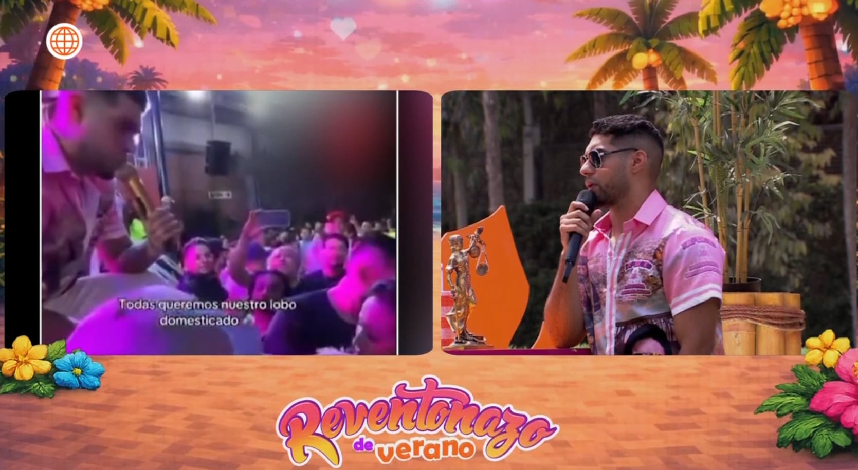 El cantante de Zaperoko, Juan Andrés Abarca, contó cómo fue su primer encuentro con Daniela Darcourt.