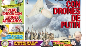 IRANÍES ATACAN CON DRONES DE PUTIN