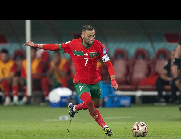 Hamik Ziyech es una de las estrellas del seleccionado marroquí y juega en el Chelsea.(Foto: Getty Images)