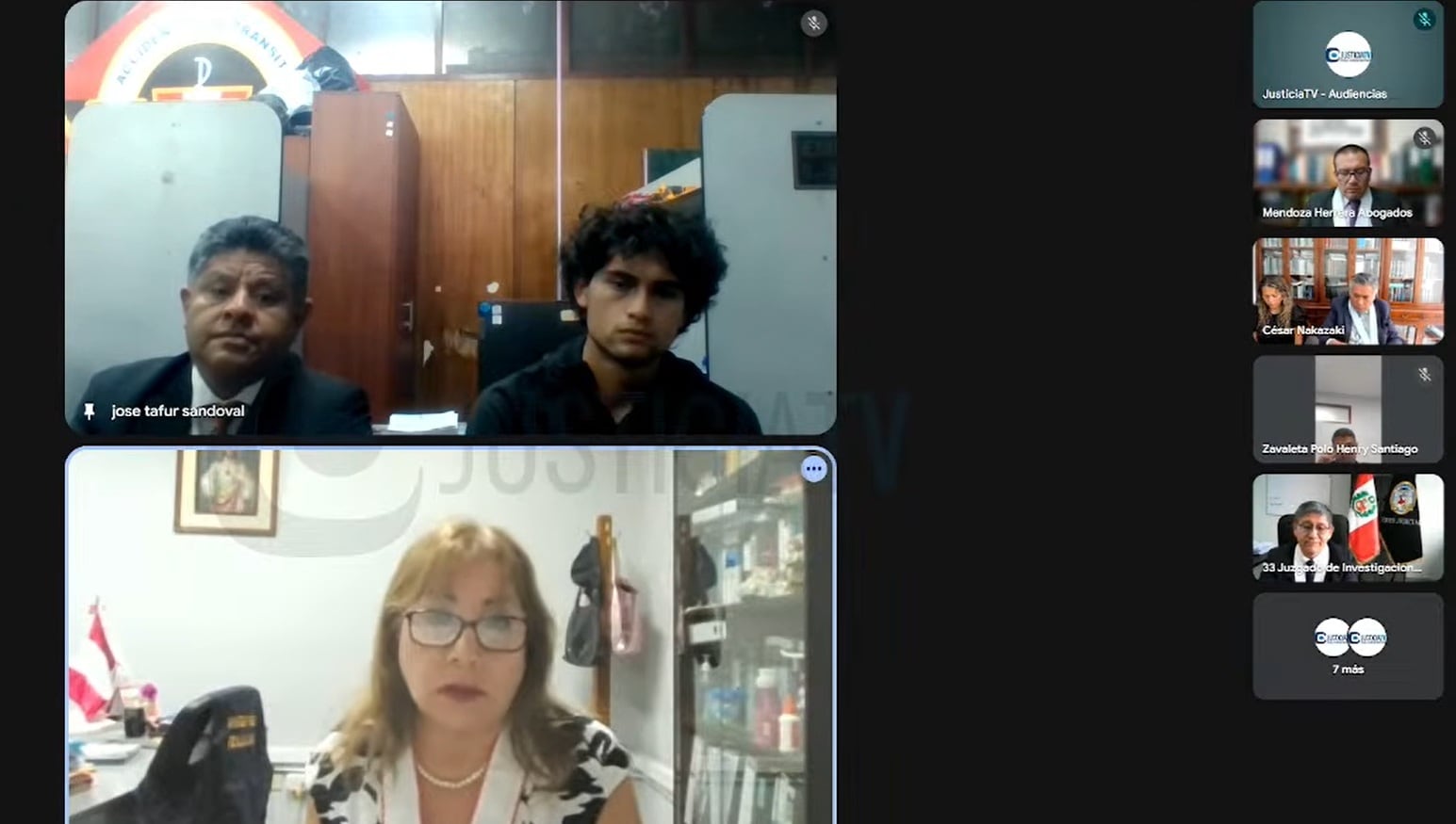 Adrián Villar afronta un pedido de 9 meses de prisión preventiva por atropellar a Lizeth Marzano y darse a la fuga. (Foto: Captura Justicia TV)