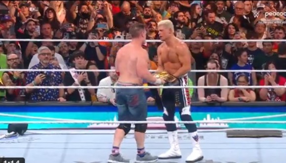TROME | Cody Rhodes venció a John Cena en SummerSlam (WWE)