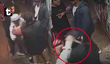 ¡Discusión terminó en asesinato! Cámara capta cómo hombre es apuñalado en SJL