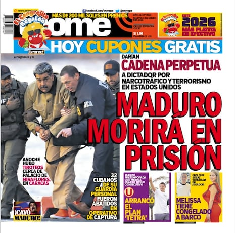 MADURO MORIRÁ EN PRISIÓN