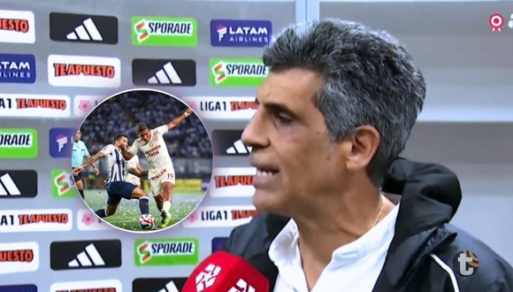 Álvaro Barco protesta por dejar poco margen de recuperación física en Universitario (Video: L1MAX)