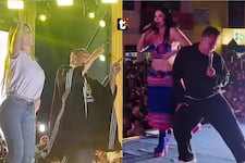 Cueva y Pamela Franco cantaron ‘su himno’ junto a Sheyla y Joaquín Ramírez durante cierre de campaña: “No me importa tu pasado”