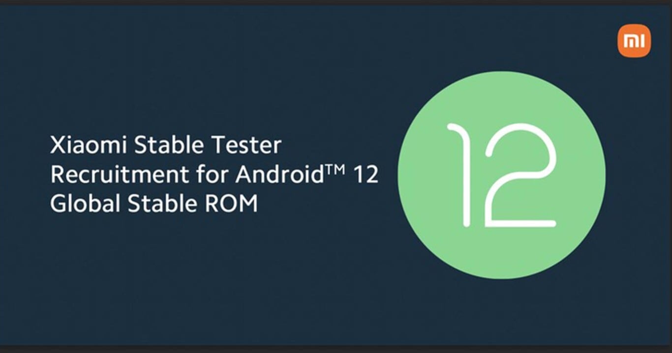 Imagen oficial del anuncio de Xiaomi para descargar Android 12. | Foto: Comunidad de Xiaomi
