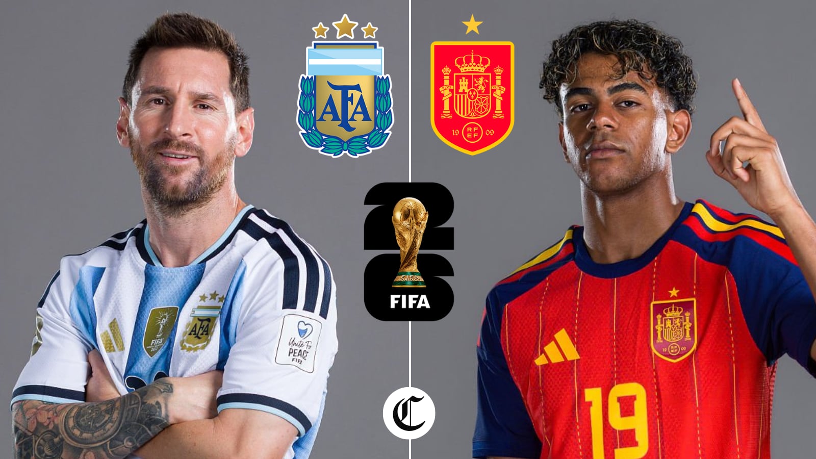 Argentina vs España por la final del Mundial 2026, desde Nueva York/Nueva Jersey.