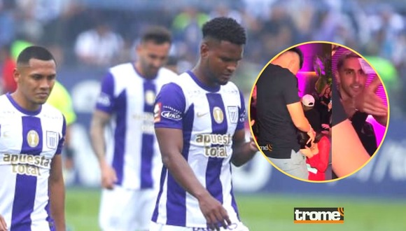 TROME | Jugadores de Alianza Lima en juerga