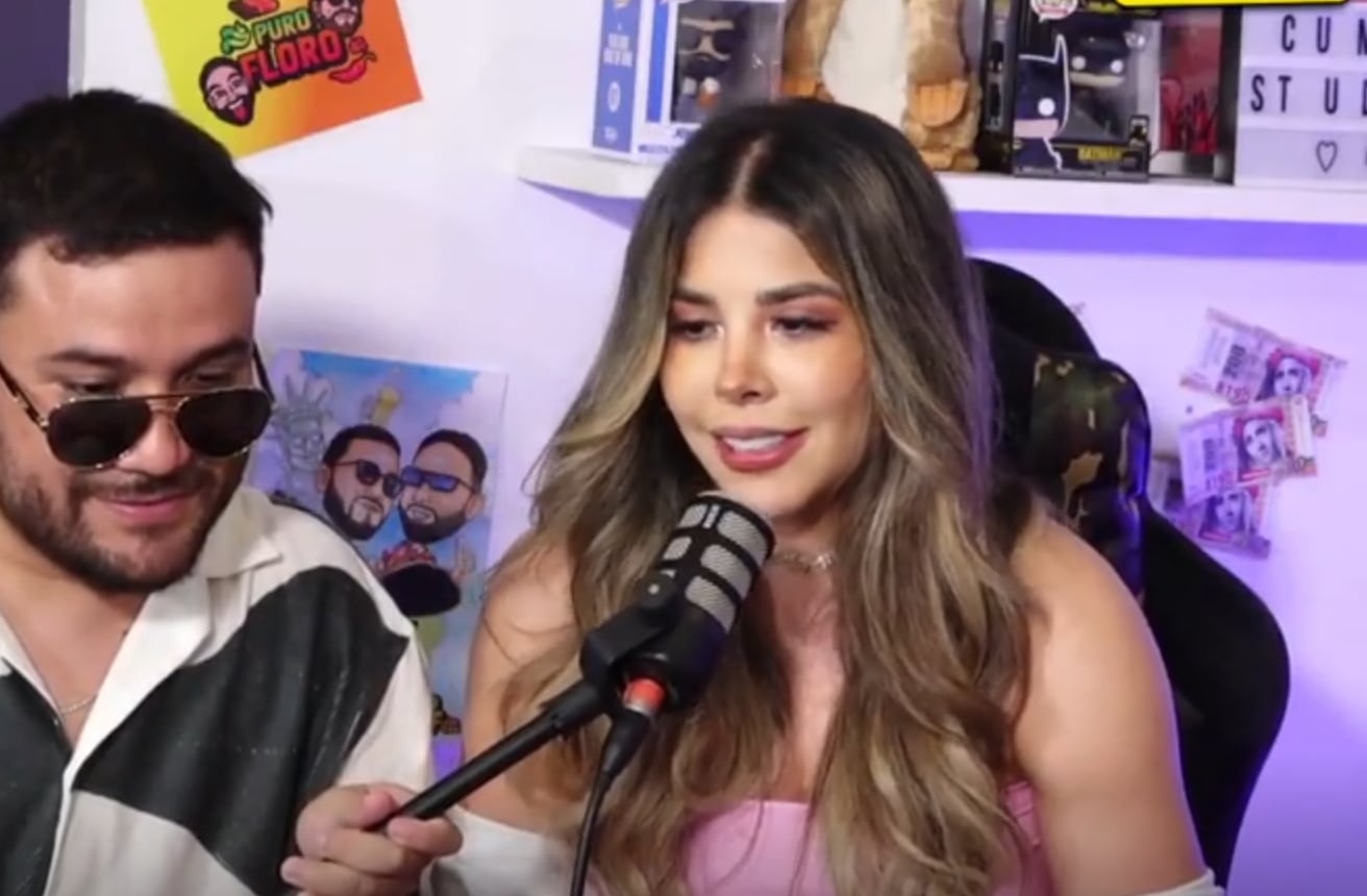 Gabriela Serpa trató de continuar entrevista, pero no pudo