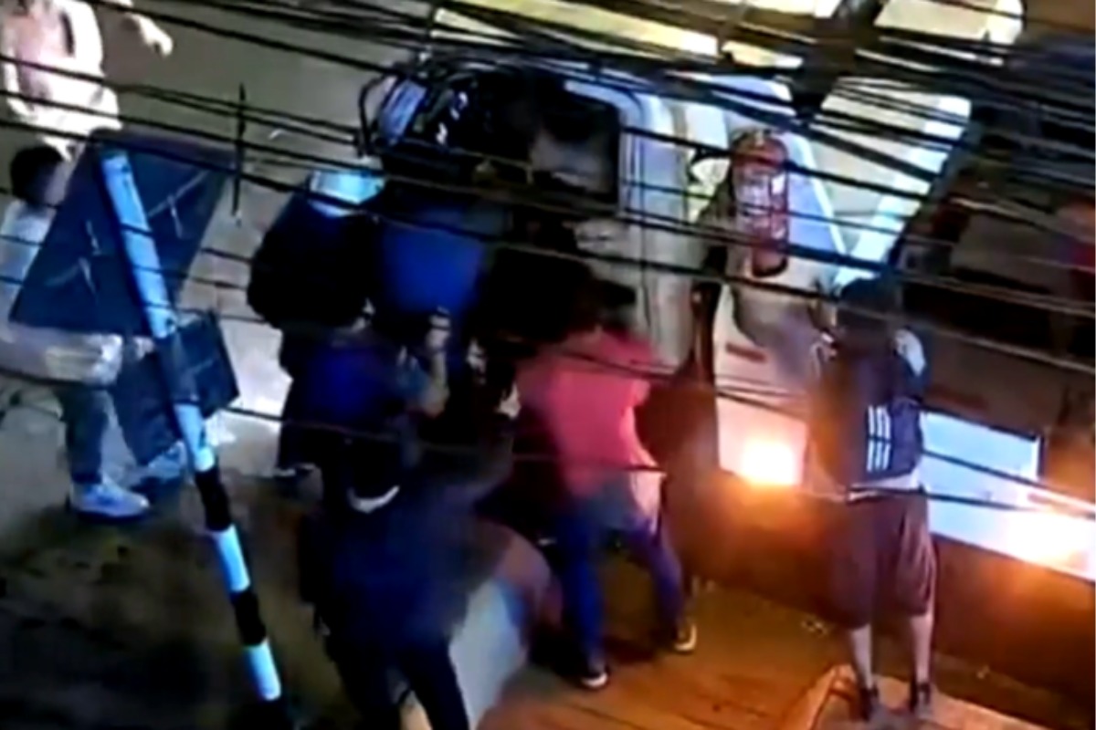 Agresión a fiscalizador en Independencia