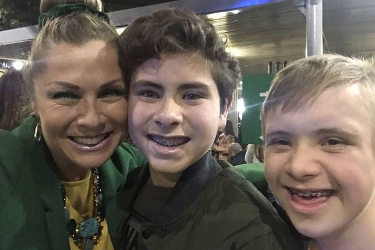 Los hijos adolescentes de la actriz están en constante comunicación su padre Juan Collado. (Foto: Leticia Calderón / Instagram)