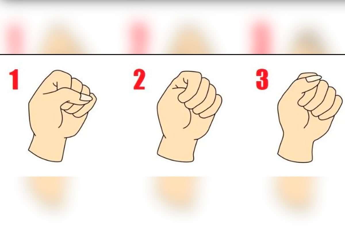 En la imagen se observan tres formas de cerrar el puño: con el pulgar sobre los dedos, con el pulgar debajo de los dedos y con el pulgar a un lado de los dedos. | Foto: mdzol