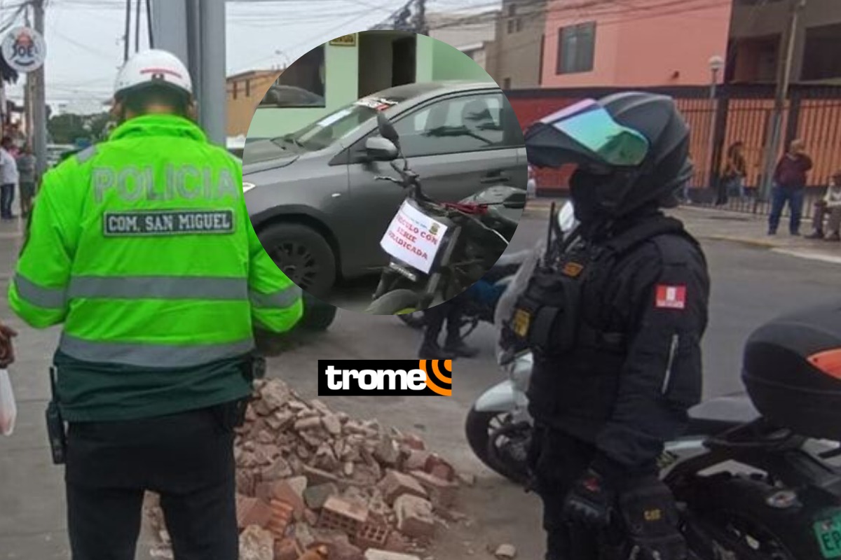 Presuntos agentes del serenazgo de San Miguel se dedicaban a extorsionar a delincuentes. Foto referencial.