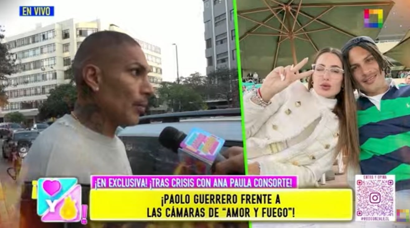 Paolo Guerrero confirma que volverá a verse con Ana Paula.