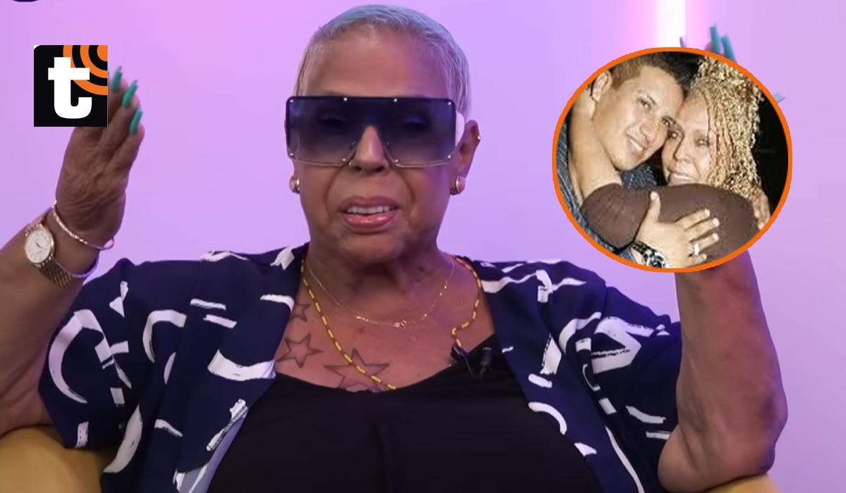 Lucía de la Cruz le agradece a Luisito Caycho.