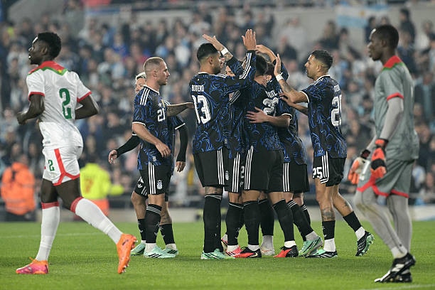 Argentina vs. Burkina Faso. (Foto: Getty Images)