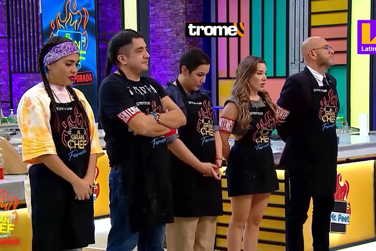 Cuatro personas fueron sentenciadas en "El Gran Chef Famosos". Foto: Latina