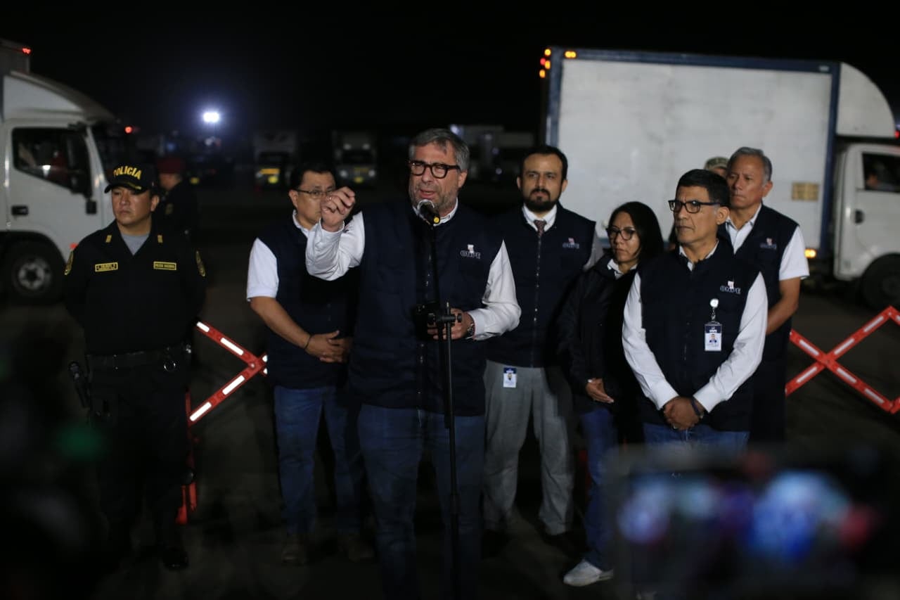 Piero Corvetto, jefe de la ONPE. (Foto: César Bueno @photo.gec)