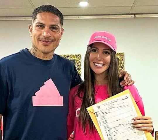 Ana Paula Consorte y Paolo Guerrero tienen dos hijos