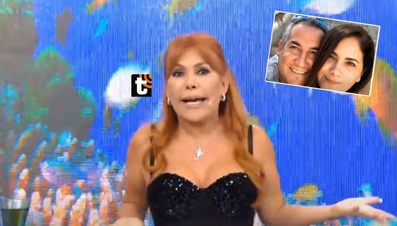 Magaly Medina 'le dio con palo' a Andrea Llosa. (Captura Magaly Tv)