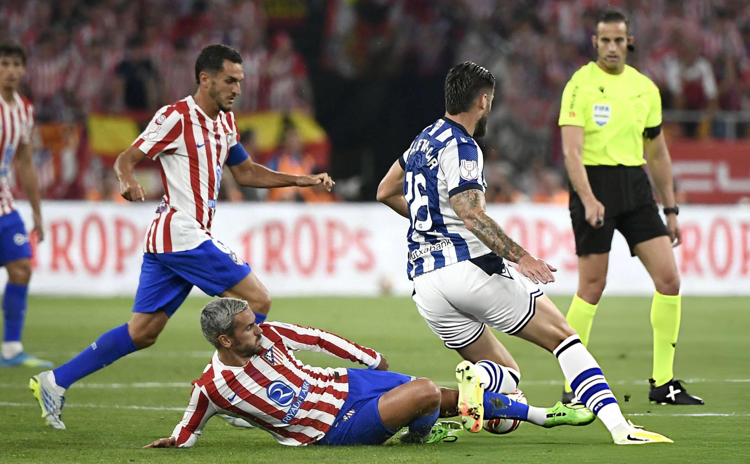 Atlético de Madrid vs. Real Sociedad por la final de la Copa del Rey. (Foto: Getty Images)