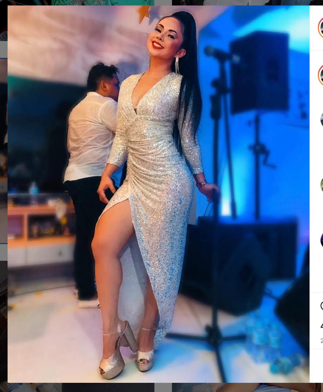 Linda Caba antes de unirse a 'Explosión de Iquitos' era cantante de rock