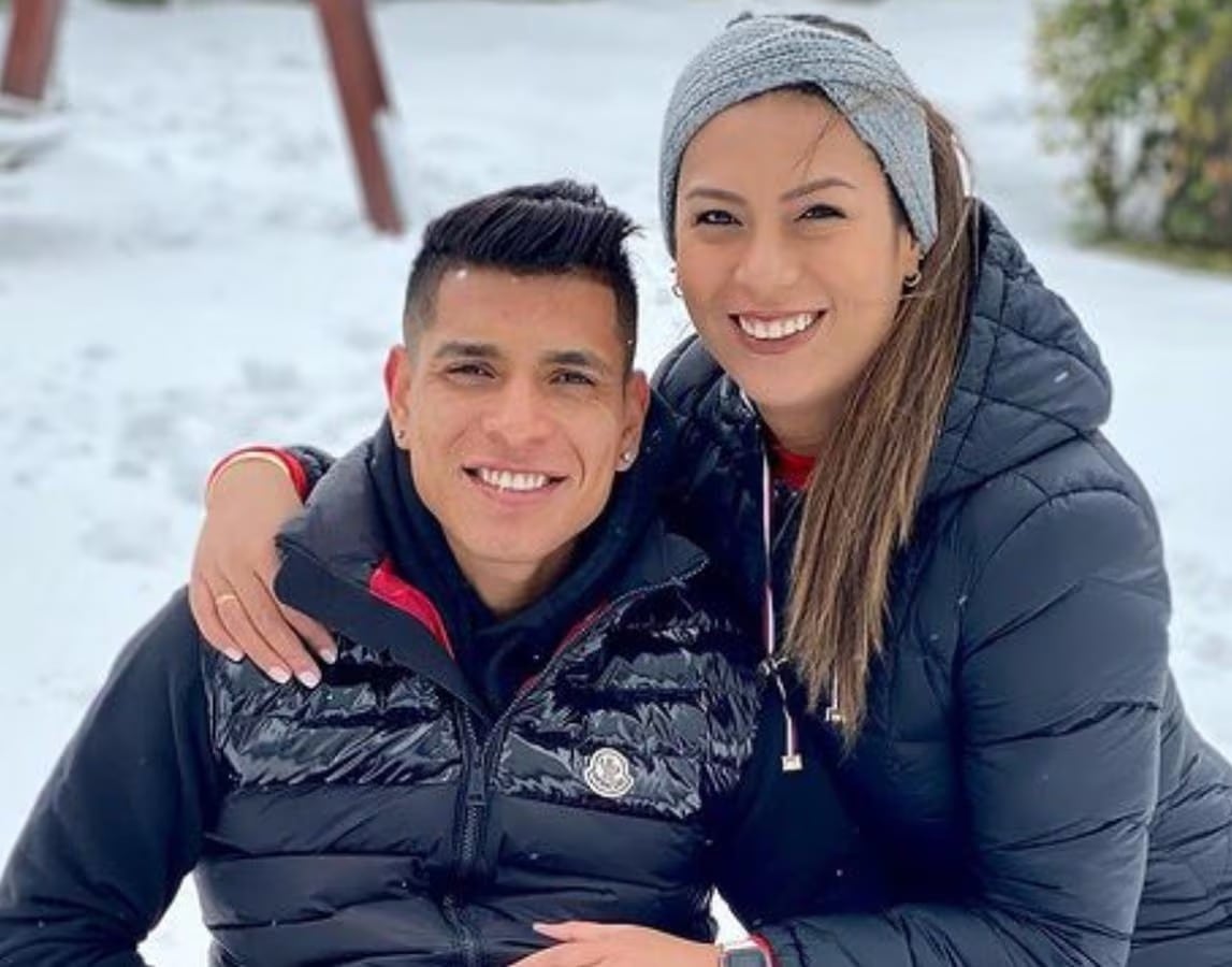 Paolo Hurtado le dedico el logro de su equipo a su esposa Rosa Fuentes. (Foto: Instagram)