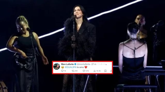 Dua Lipa sorprende en Chile cantando éxito de Mon Laferte en español