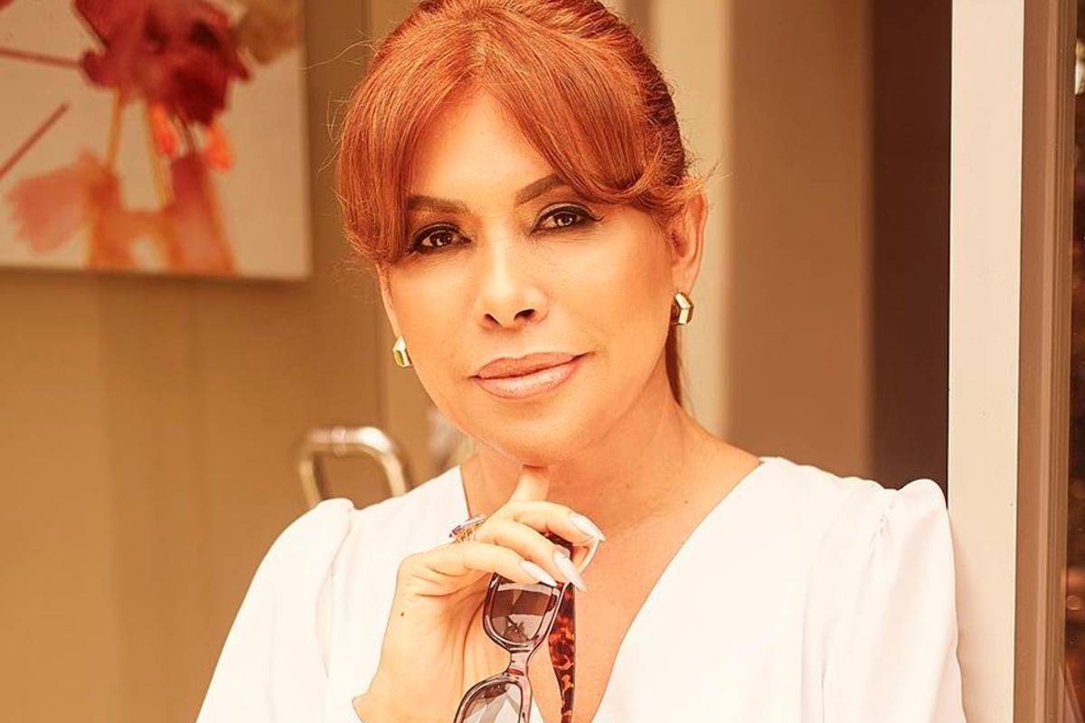 Magaly Medina se enojó en vivo con su producción. Foto: Difusión