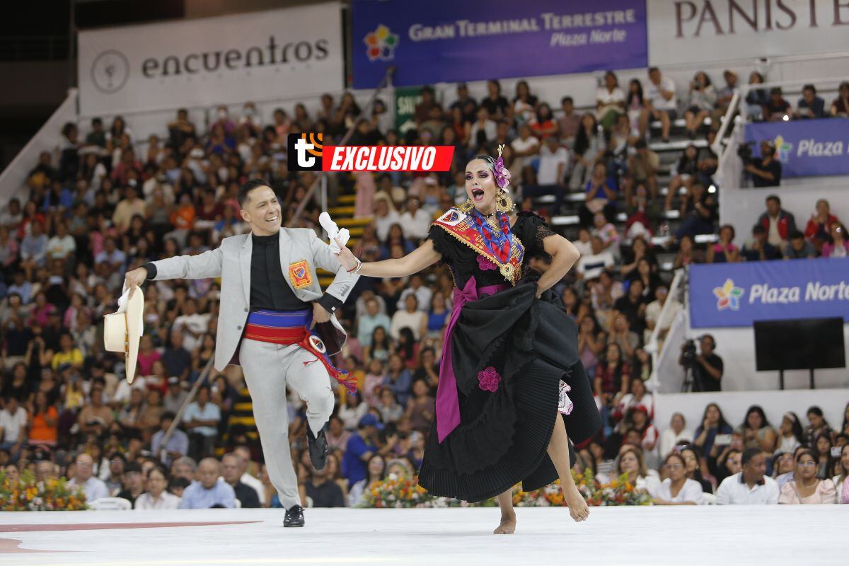 Junior García y Mónica Grados. Foto: Antonio Melgarejo / Trome.