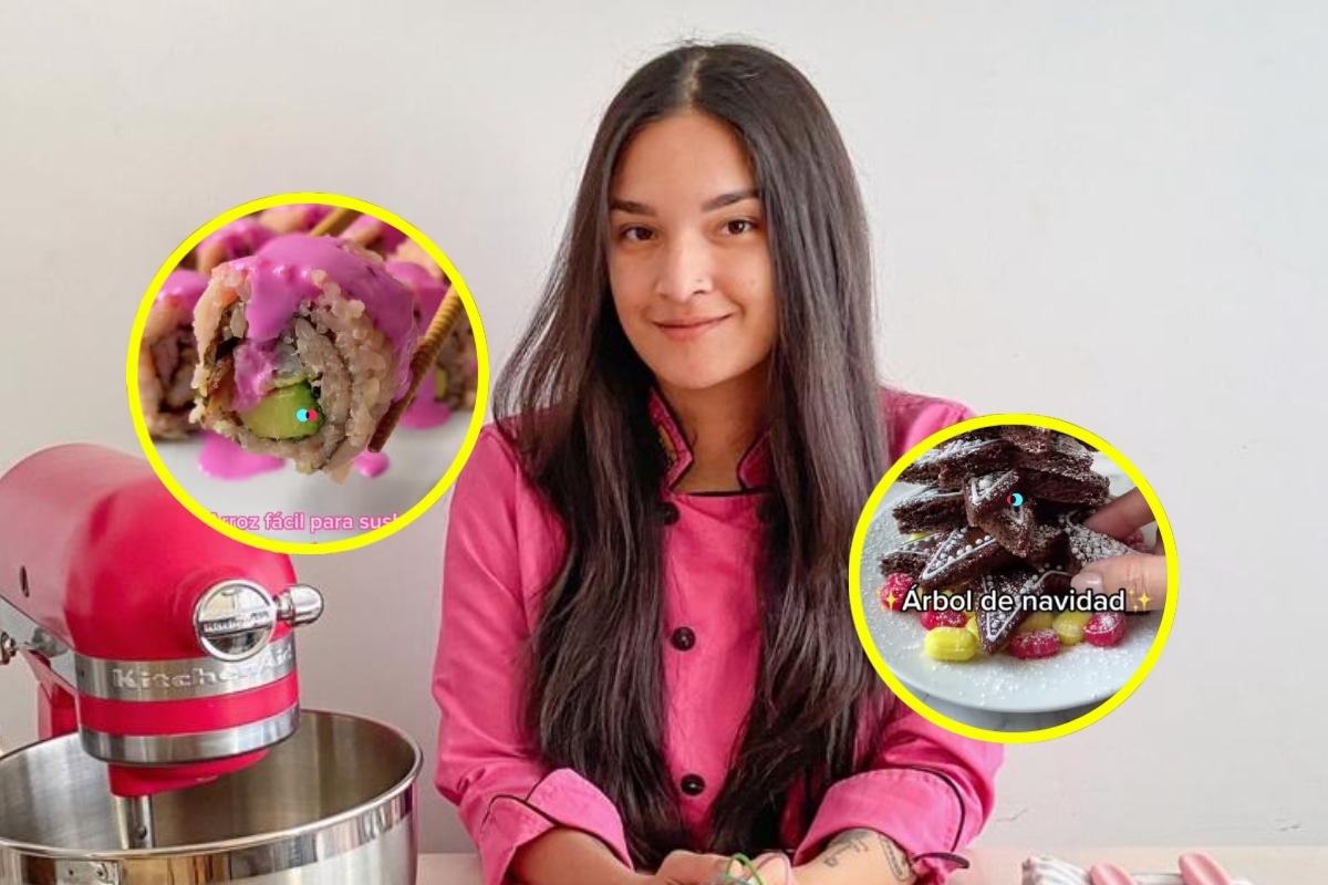 Está en tiktok como @cookasmarvic. Foto: Composición / TikTok