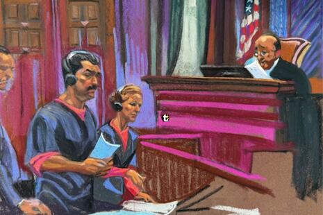 ¡Silencio en la corte! Maduro y Cilia Flores afrontaron audiencia en Nueva York sin decir una sola palabr...