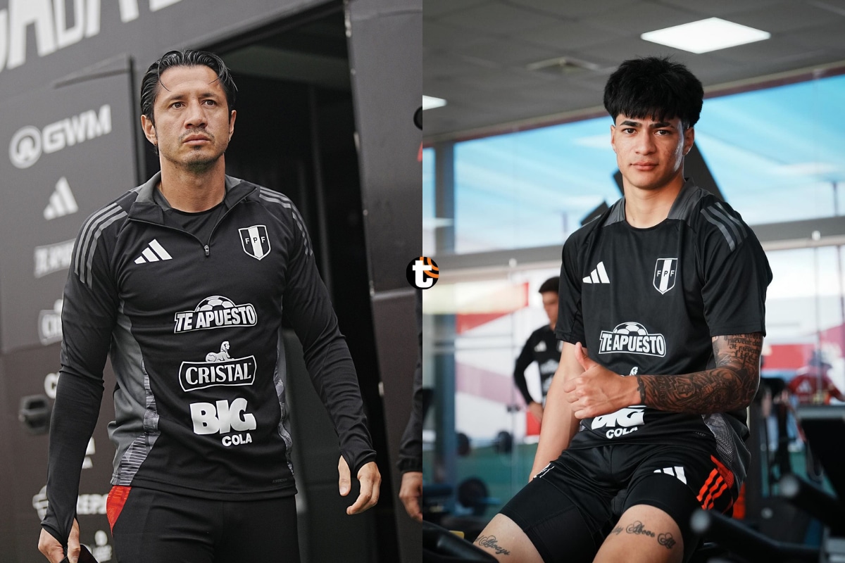 Kenji Cabrera y Gianluca Lapadula fueron desconvocados por lesión. Fotos: FPF