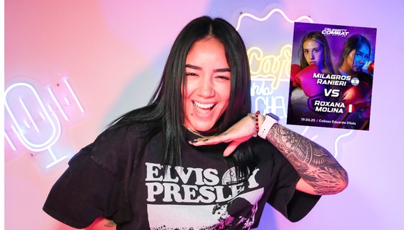 TROME | Roxana Molina peleará en el Celebrity Cobat (Instagram)