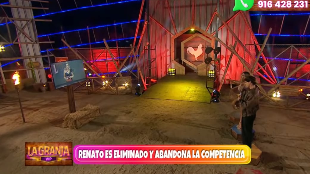 Gabriela Herrera fue salvada y Renato Rossini Jr. fue eliminado de 'La Granja vip'.