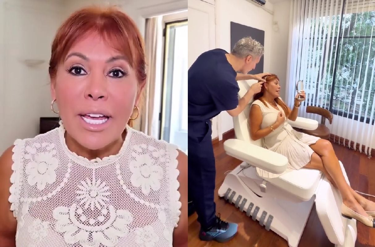 Magaly Medina se sometió a una operación en el rostro en Argentina. (Foto: Captura de IG)