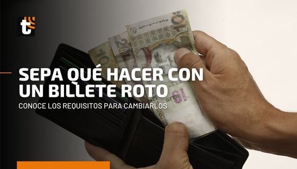 ¿Tienes billetes deteriorados o rotos?: esto es lo que puedes hacer con ellos