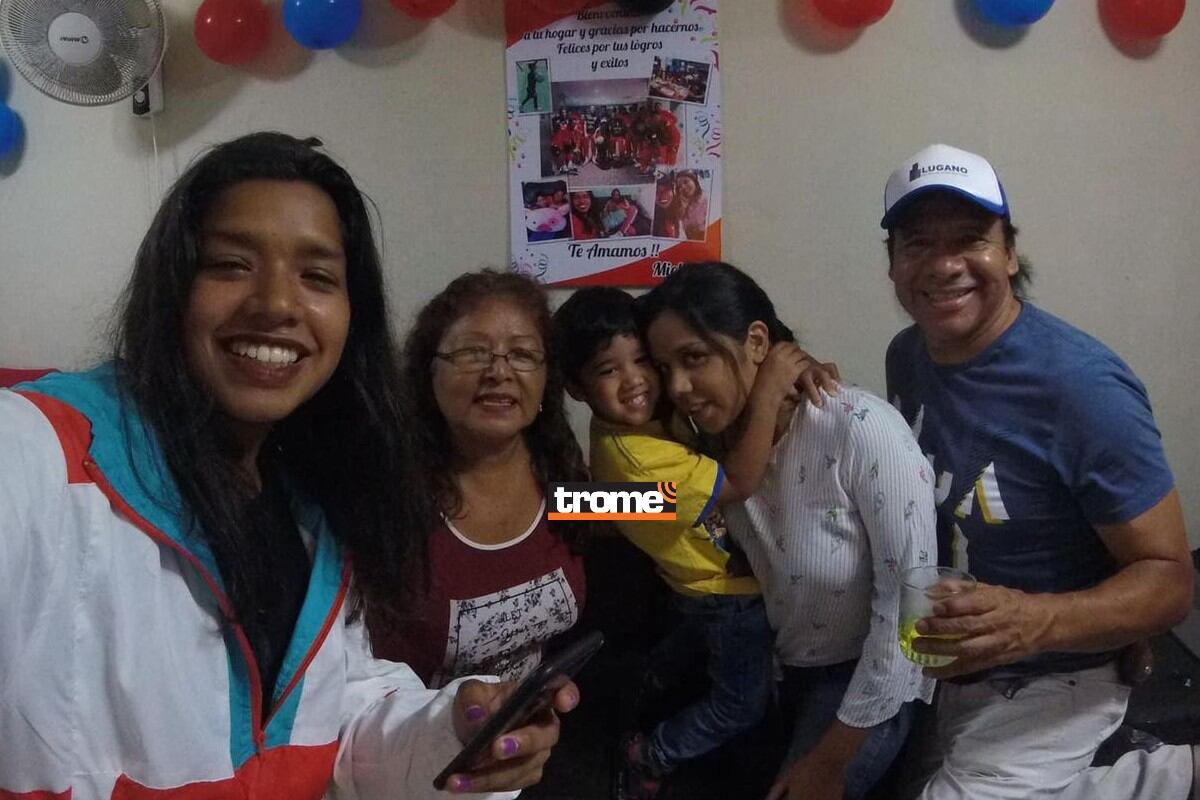 Mishell clasifica a dos mundiales, pero no tiene apoyo para costear su viaje y está realizando rifas buscando fondos. (Entrevista: Isabel Medina / Trome)