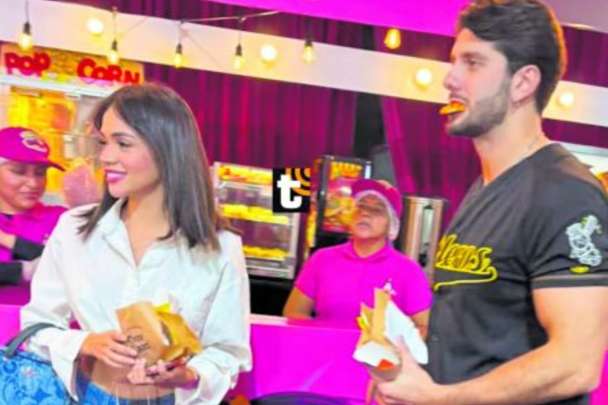 Mayra Goñi y Rodrigo Brand juntos.