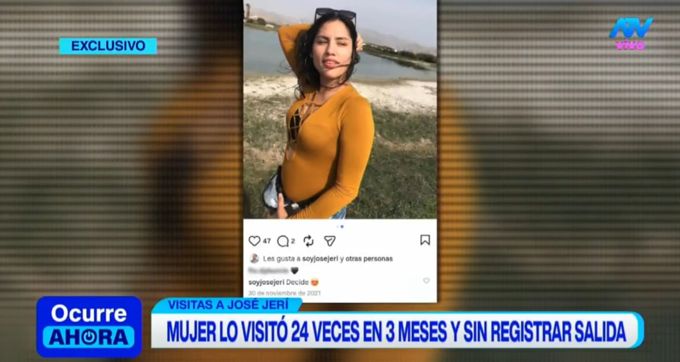 José Jerí comentaba y daba 'Me gusta' a publicaciones de mujer que lo visitó 24 veces en tres meses.