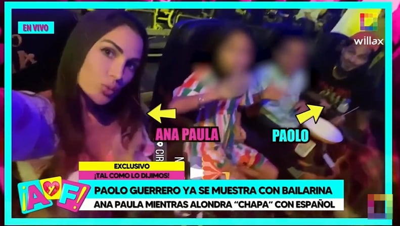 Paolo Guerrero y Ana Paula Consorte comparten su primera foto juntos. (Foto: @anapaulaconsorte_).